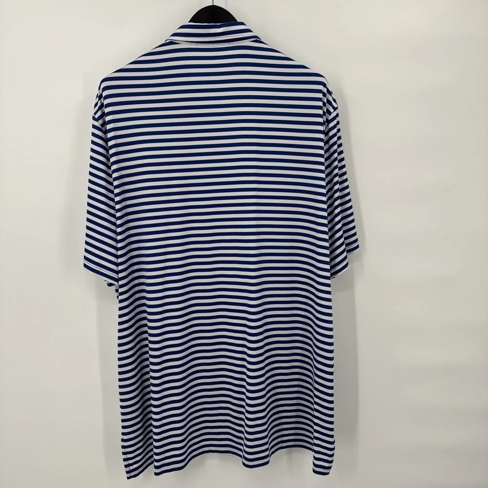 RLX Ralph Lauren 122nd US Open  Performance Polo Shirt XXL Blue & White